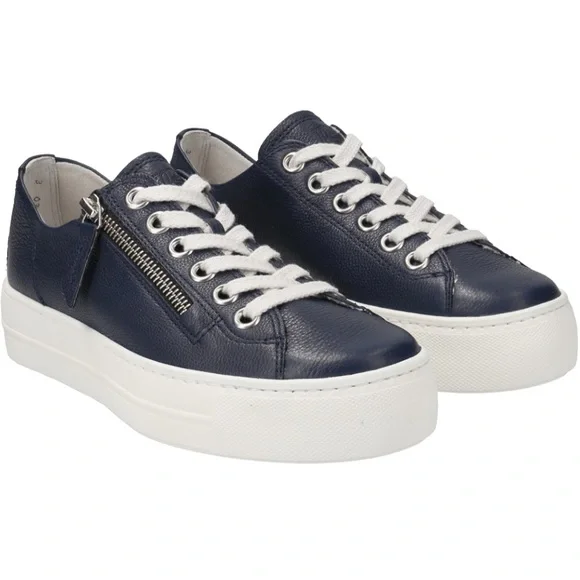 Paul Green Shoes Paul Green Harper Dark Navy Blue Leather